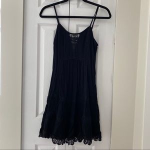 Guess lace tiered dress